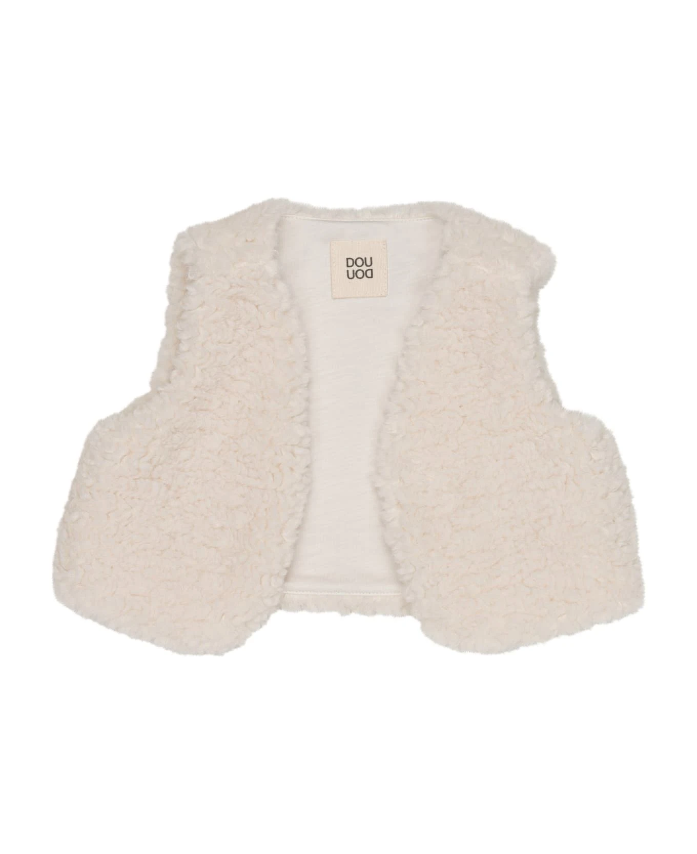 Brushed Effect Cotton Gilet 1 Brushed Effect Cotton Gilet