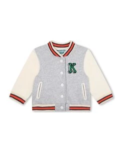Kenzo Kids Bomber Jacket With Embroidery