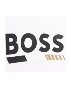 Hugo Boss Long-sleeved T-shirt With Print -TinyTogs Kids Shop 076f3c816b5955121cd56282c0e3703b