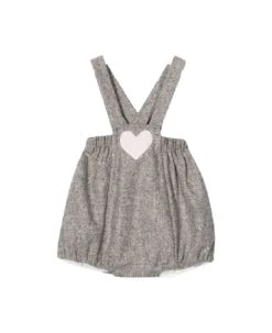 Wool And Silk Dungarees