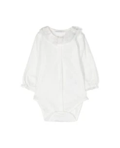 TARTINE ET CHOCOLAT Ecru Body With Claudine Collar