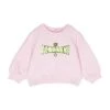 Chiara Ferragni Pink Sweatshirt Baby Girl