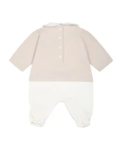 FENDI Beige Set For Baby Kids With Logo -TinyTogs Kids Shop 255a17bb07cfab7437cb8132a146767e