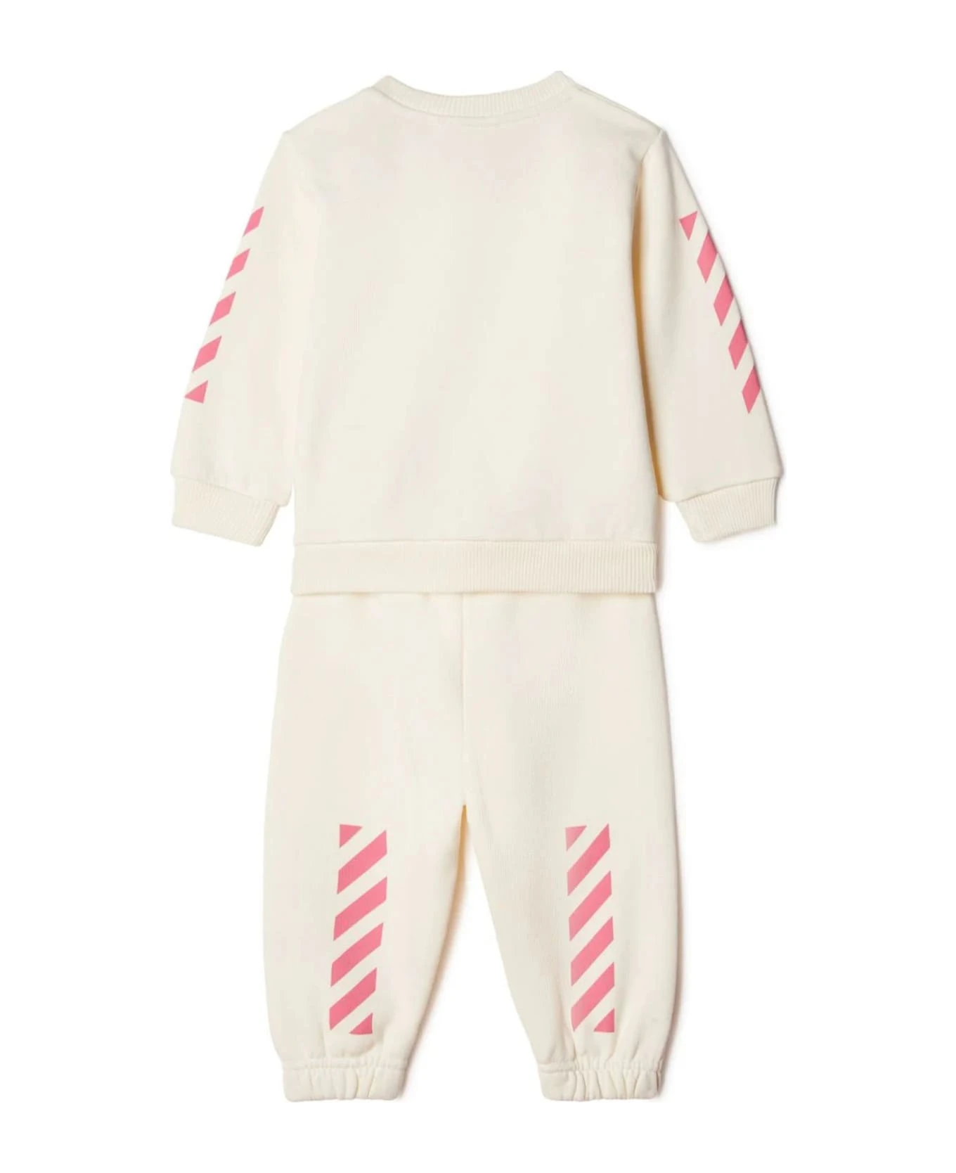 Off-White White Cotton Tracksuit 2 Off-White White Cotton Tracksuit - Image 2