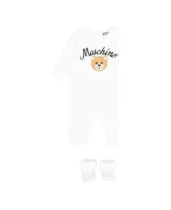 MOSCHINO Babygrow With Gift Box