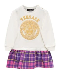 Versace Tartan Dress