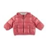 Save The Duck Piumino Rosa In Nylon Con Cappuccio Baby Girl