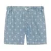 Gucci Blue Cotton Shorts