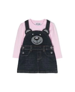 MOSCHINO Dress With Teddy Bear Motif