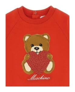MOSCHINO Teddy Heart Dress -TinyTogs Kids Shop 4ba530ee91d418996cdb845b70aea4d6