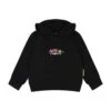 BARROW Black Sweatshirt For Baby Girl With Logo And Print