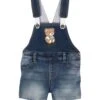MOSCHINO Blue Salopette Baby Unisex