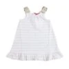 Lili Gaufrette Newborn Dress With Ruffles