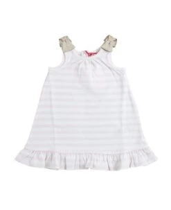 Lili Gaufrette Newborn Dress With Ruffles
