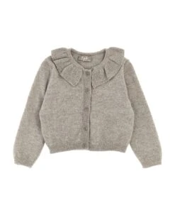 Il Gufo Collar Cardigan
