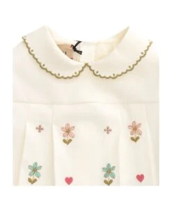 Gucci Floral Printed Short Sleeved Blouse -TinyTogs Kids Shop 564f5b81f9c931c8a49e73ca69e9fff1