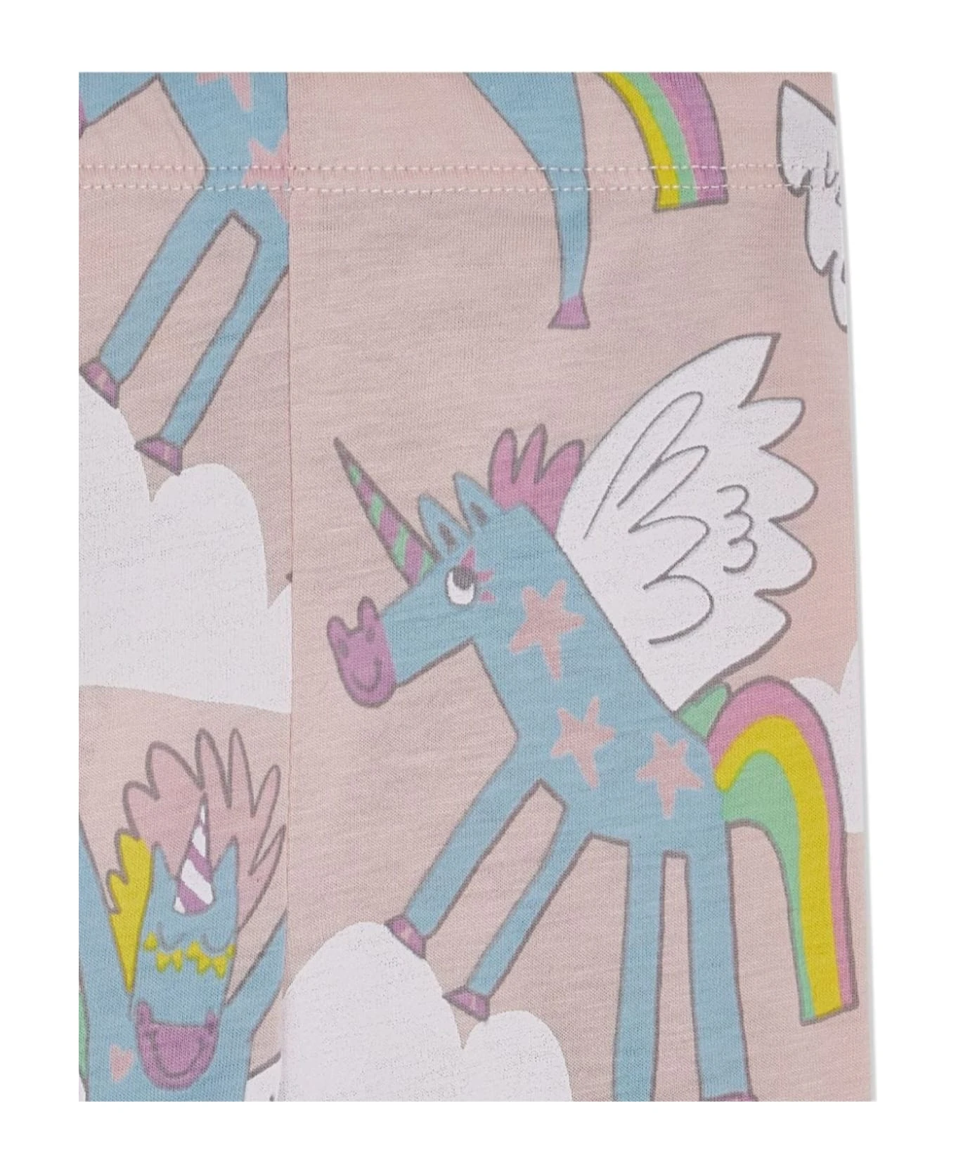 Stella McCartney Kids Pink Cotton Leggins 3 Stella McCartney Kids Pink Cotton Leggins - Image 3