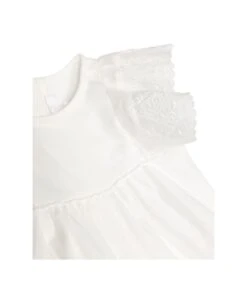 Chloé White Romper With Volant And Embroidered Logo In Cotton Girl -TinyTogs Kids Shop 650d6322b608a68ec5bcd1b1ae0b5c01