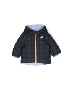 K-Way Down Jacket With Reversible Logo 7 K-Way Down Jacket With Reversible Logo -TinyTogs Kids Shop 6e6cf6c5356d4491e9dfdbf936dee123