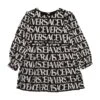 Versace 'logo Monogram' Dress