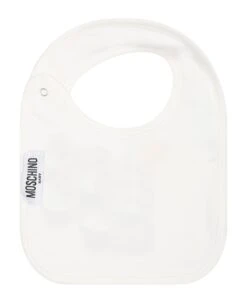 MOSCHINO White Set For Baby Kids With Teddy Bear And Logo 9 MOSCHINO White Set For Baby Kids With Teddy Bear And Logo -TinyTogs Kids Shop 7f7bb5e4363aff451fc081650eb2ae3c