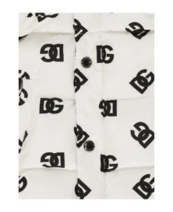 Dolce & Gabbana Down Jacket With Monogram 5 Dolce & Gabbana Down Jacket With Monogram -TinyTogs Kids Shop 8086a699160d08714be68da2bc608347