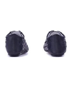 Leather Lace-up Shoes With Woven Effect -TinyTogs Kids Shop 858a93886dd38f144835f74d9f5f6a76