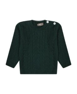 Green Sweater For Baby Boy