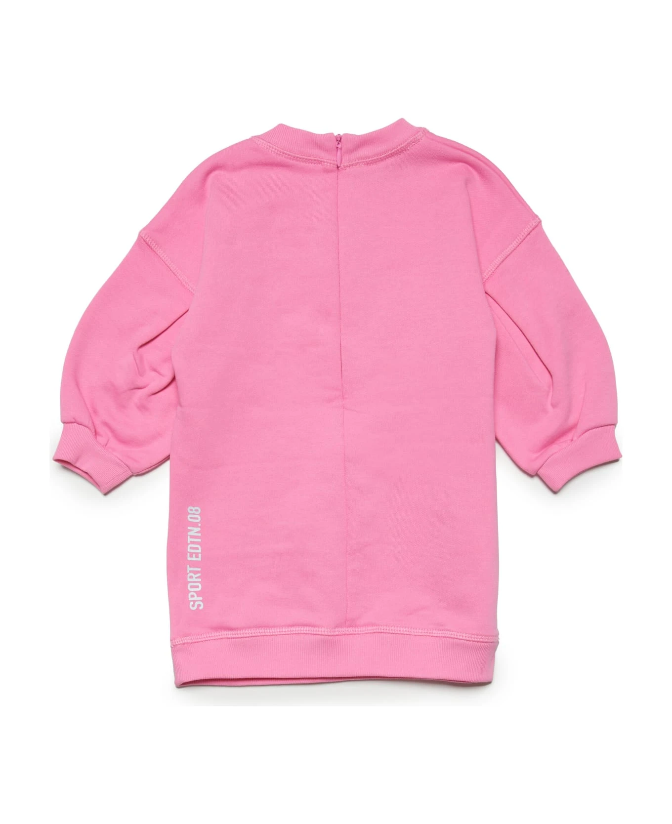 DSQUARED2 D2d319b Dress Dsquared Maxi-sweatshirt Dress With Patch 2 DSQUARED2 D2d319b Dress Dsquared Maxi-sweatshirt Dress With Patch - Image 2