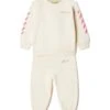 Off-White White Cotton Tracksuit