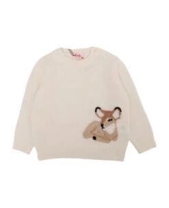 Il Gufo Deer Sweater