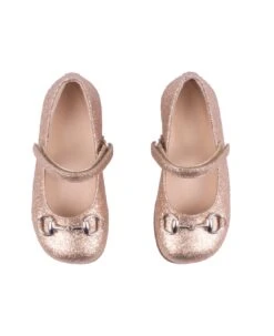 Gucci Toddler Ballet Flat With Horsebit -TinyTogs Kids Shop 95a0acb2b7934fdb72f3e4fa913efbfd