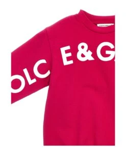 Dolce & Gabbana Logo Print Sweatshirt -TinyTogs Kids Shop a1ae3cf8e7c46824ec5323703d0a8c38