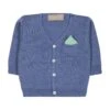 Blue Cardigan For Baby Boy