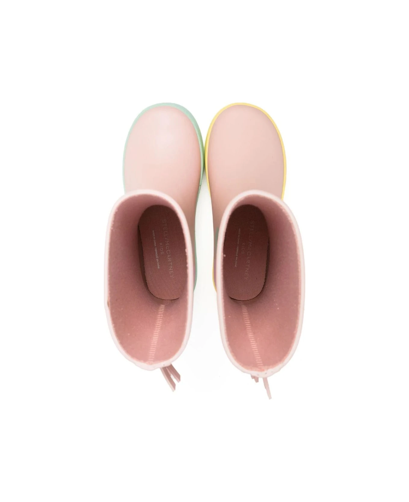 Stella McCartney Kids Pink Unicorn Booties 3 Stella McCartney Kids Pink Unicorn Booties - Image 3