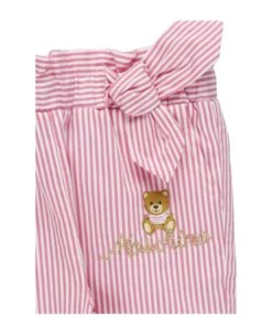 MOSCHINO Teddy Bear Striped Pants -TinyTogs Kids Shop aa93b083d5fba2cae70c2840cfcd0f51