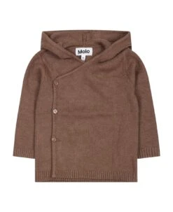 Molo Brown Cardigan For Babykids
