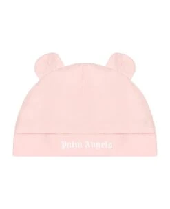 Palm Angels Pink Set For Baby Girl With Bear -TinyTogs Kids Shop ae78965dbfc83ecbbc396cc9986f8b84