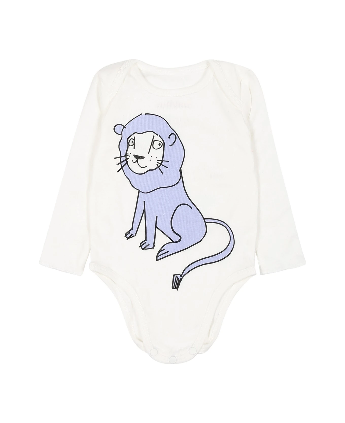 Stella McCartney Kids White Set For Babykids With Animals 4 Stella McCartney Kids White Set For Babykids With Animals - Image 4