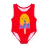 Stella McCartney Kids One Piece Swimsuit In Nylon