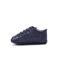 Leather Lace-up Shoes With Woven Effect -TinyTogs Kids Shop b2d78d131d21b26846eb38869ee726f2
