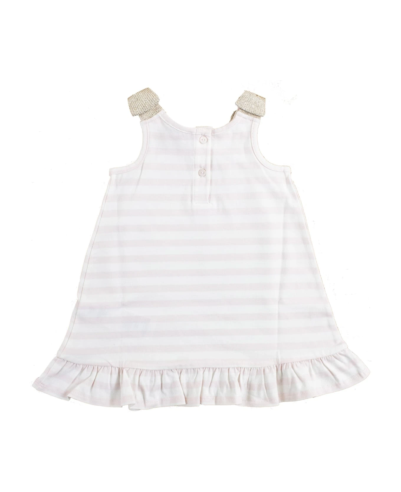 Lili Gaufrette Newborn Dress With Ruffles 2 Lili Gaufrette Newborn Dress With Ruffles - Image 2