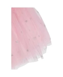 Chiara Ferragni Pink Glitter Monogram Tulle Dress In Polyamide Baby Girl -TinyTogs Kids Shop ba6cbc8171f88378e8a9c0667fb65c6d