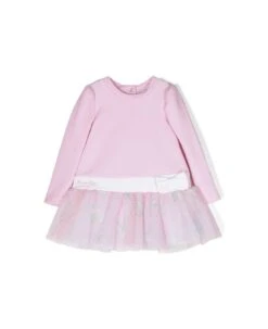 Monnalisa Abito Con Fiocco