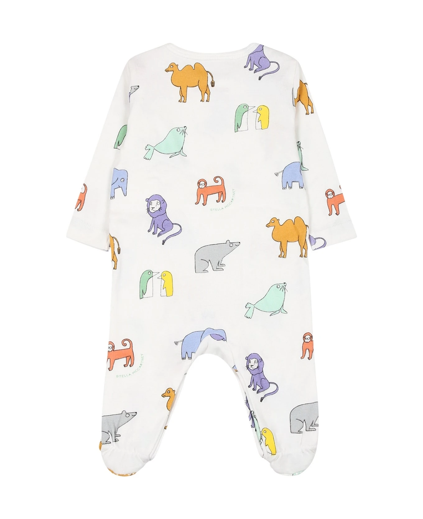 Stella McCartney Kids White Set For Babykids With Animals 3 Stella McCartney Kids White Set For Babykids With Animals - Image 3