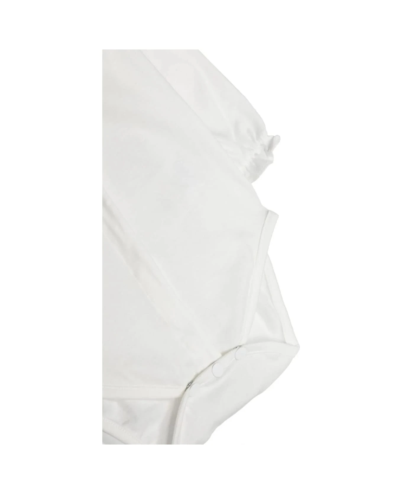 TARTINE ET CHOCOLAT Ecru Body With Claudine Collar 3 TARTINE ET CHOCOLAT Ecru Body With Claudine Collar - Image 3