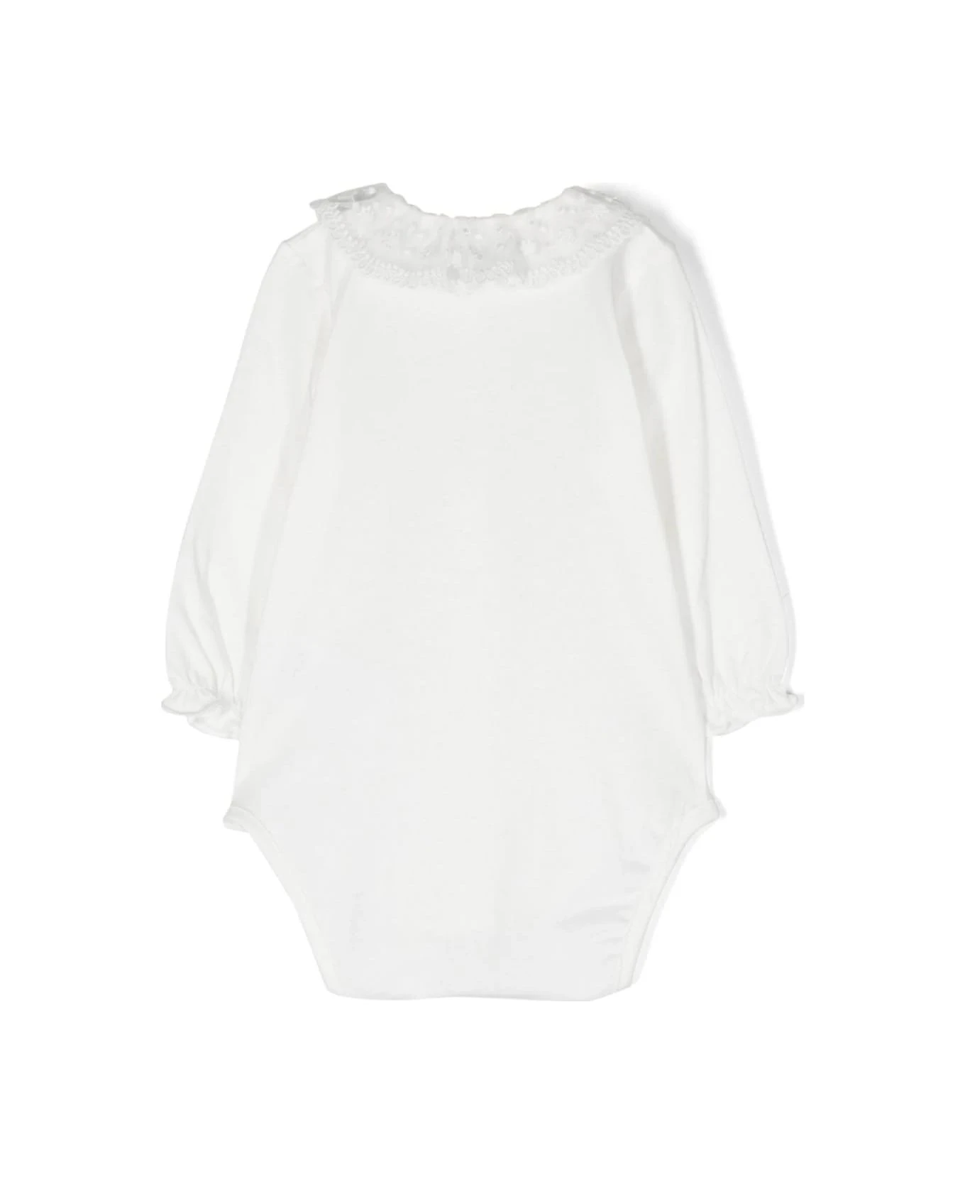 TARTINE ET CHOCOLAT Ecru Body With Claudine Collar 2 TARTINE ET CHOCOLAT Ecru Body With Claudine Collar - Image 2