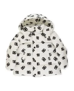 Dolce & Gabbana Down Jacket With Monogram