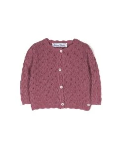 TARTINE ET CHOCOLAT Openwork Cardigan