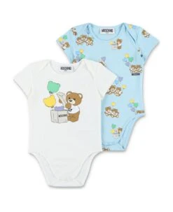 MOSCHINO Baby Teddy Bear Jersey Set